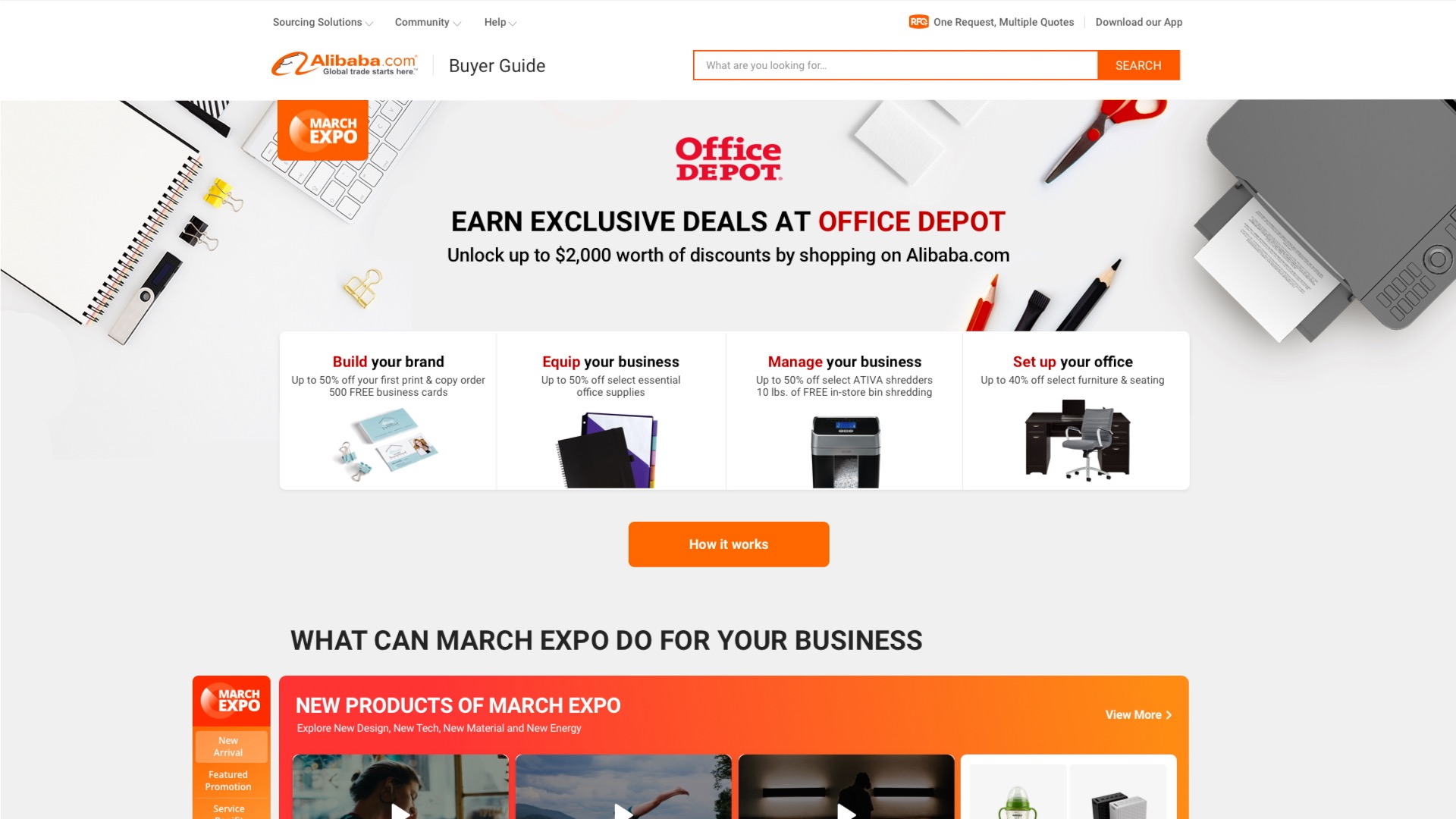 alibaba-com-office-depot-broll-handout-190304