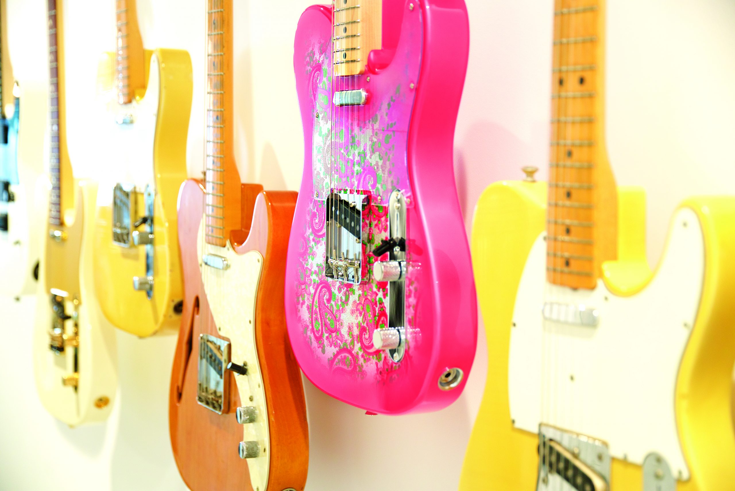 Fender guitars