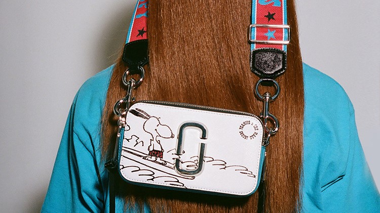 Marc Jacobs Snapshot Peanuts Americana Bag