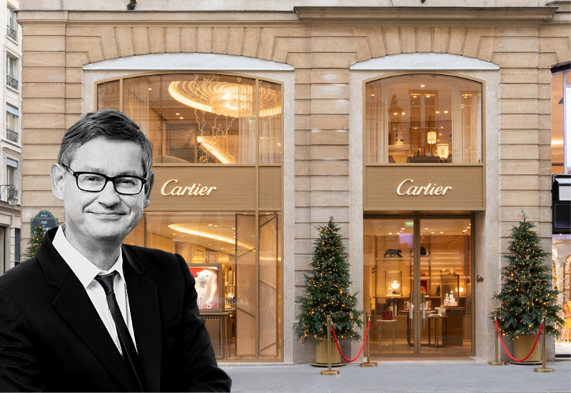 Cartier store Christmas decorations