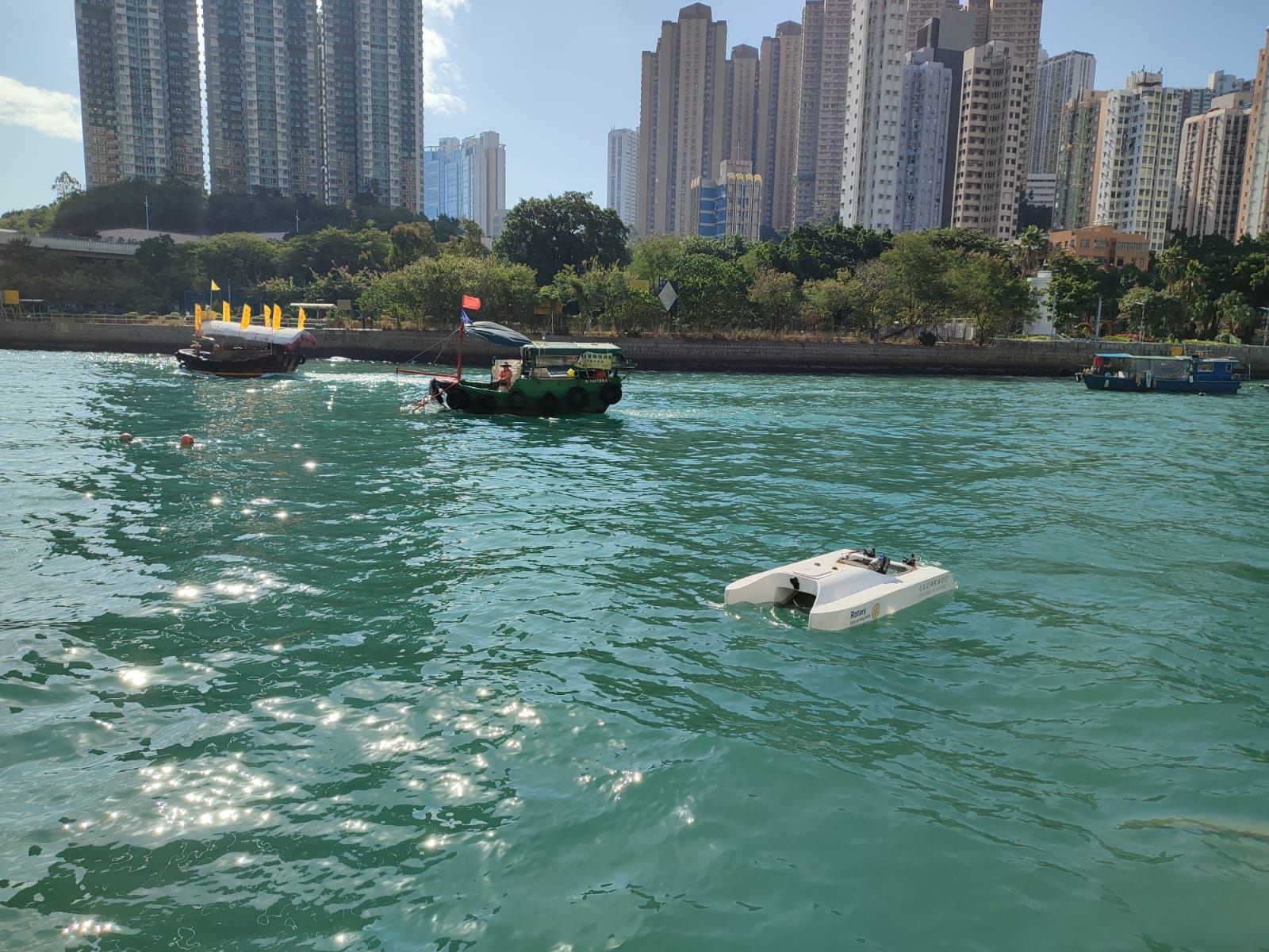 Hong Kong start-up clears harbour
