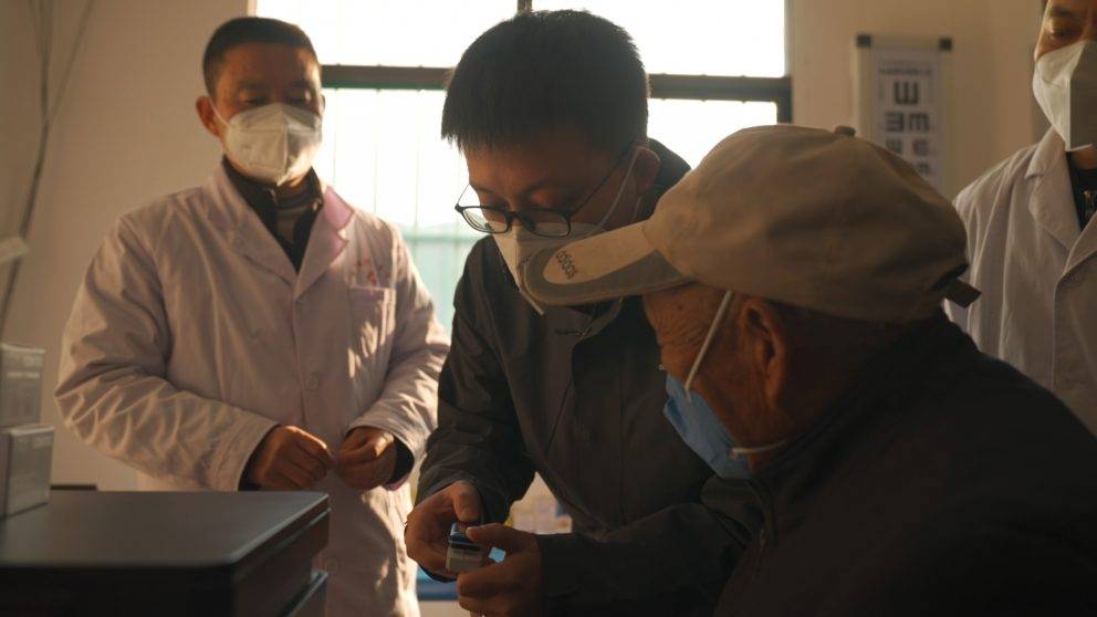Alibaba sends oximeter to village clinic in rural China for covid relief