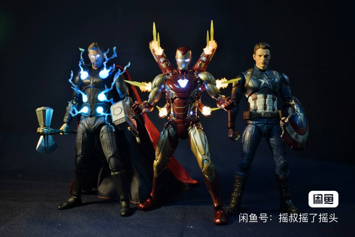Lighted Marvel Figures