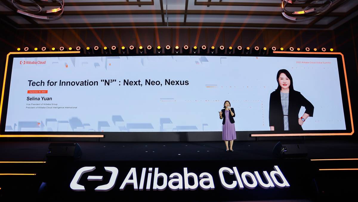 Selina Yuan Alibaba Cloud Summit 2023