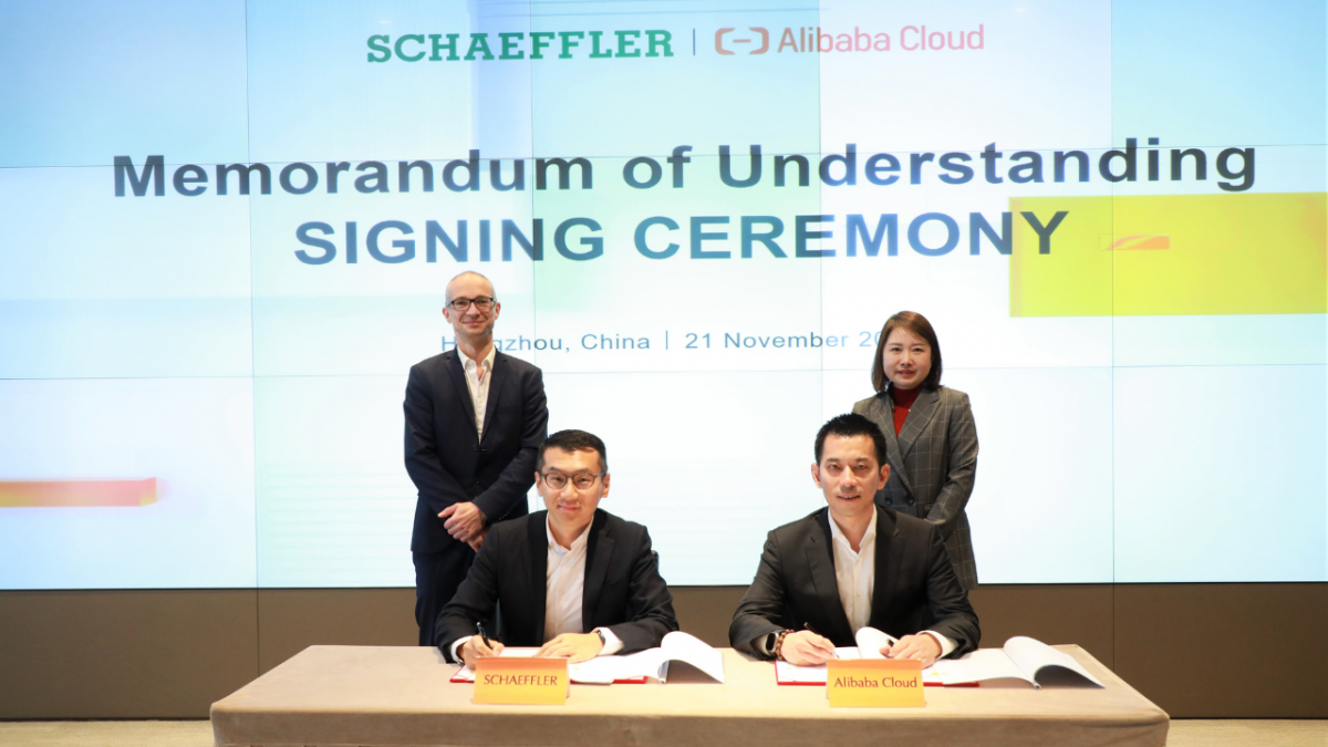 Schaeffler Alibaba Cloud Signing