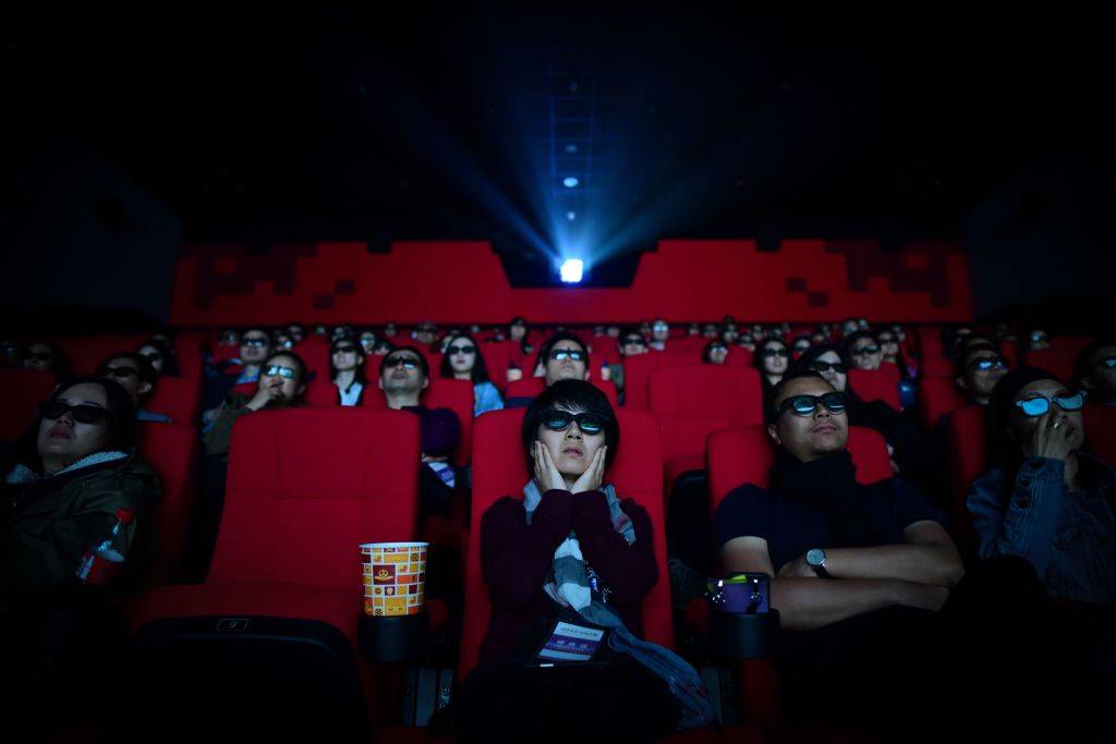 China's box office hits record