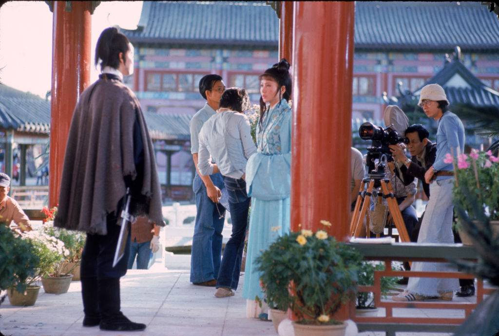 A Shaw Brothers movie production being shot. (Photo by Dirck Halstead/Getty Images)