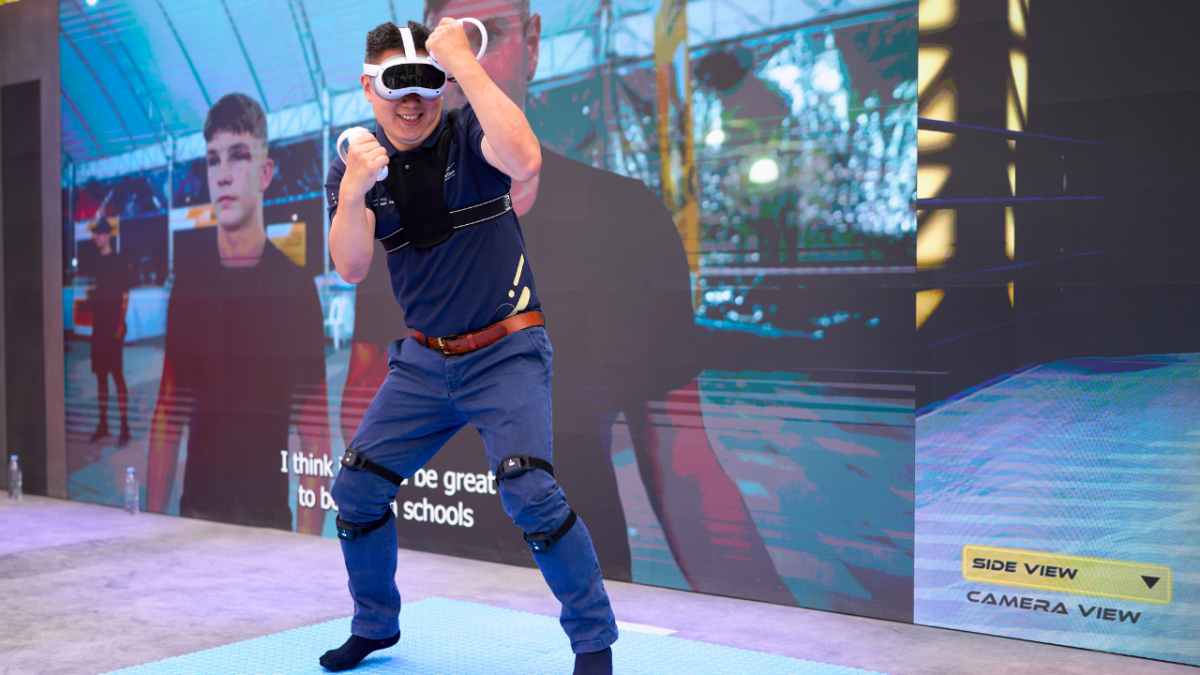 Virtual Boxing Olympics Alibaba