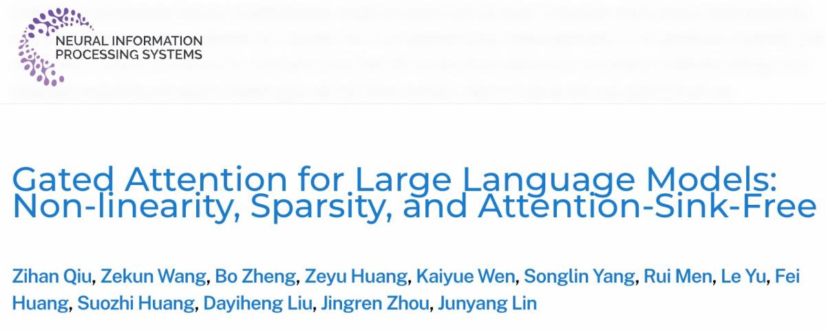 NeurIPS 2025 Best Paper Award